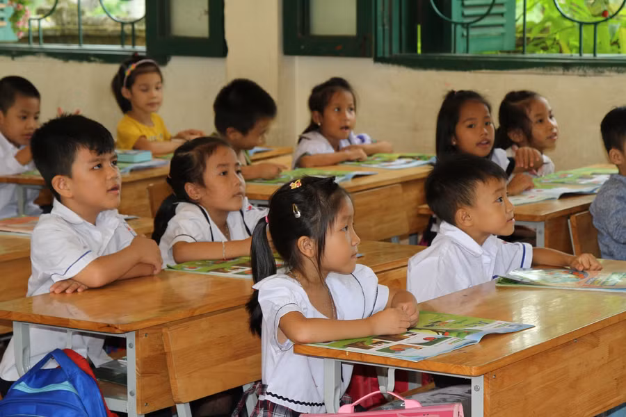 Trẻ cần được rèn tính tự giác, tập trung và kĩ năng vệ sinh cá nhân trước khi vào lớp 1