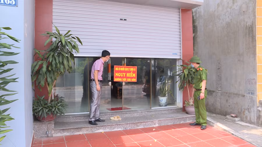 Thị xã Quảng Yên yêu cầu các F2 cách ly tại nhà.