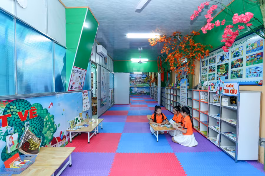 Thư viện thân thiện Trường Tiểu học Trần Quốc Toản, quận Kiến An