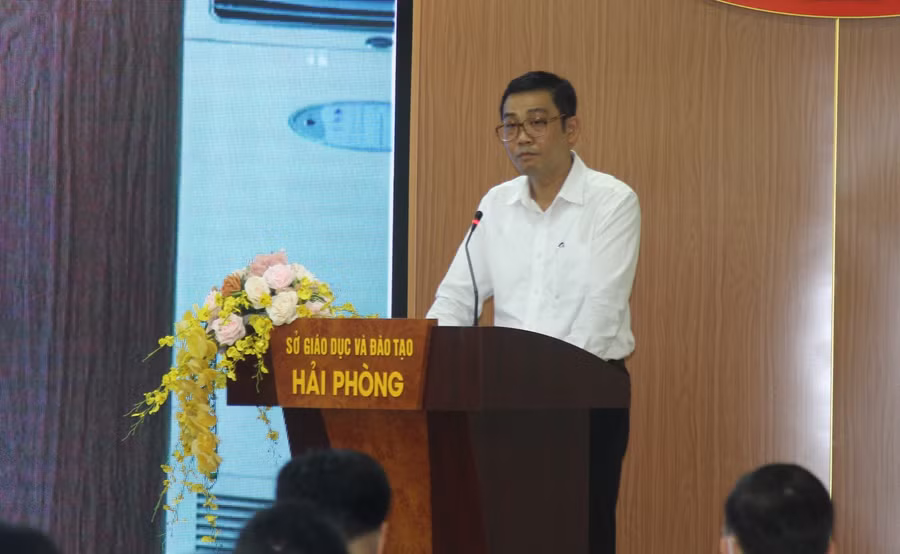 Ông Bùi Văn Kiệm- Giám đốc Sở GD&amp;ĐT Hải Phòng