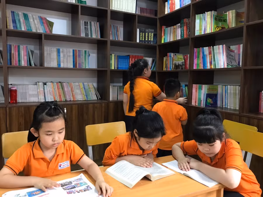 Không gian Thư viện Trường Tiểu học Ngô Gia Tự