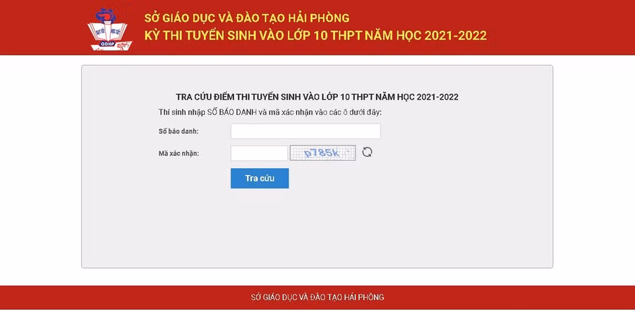 Thí sinh có thể vào mục Tra cứu điểm thi trên trang Web của Sở GĐ&amp;ĐT để tra điểm