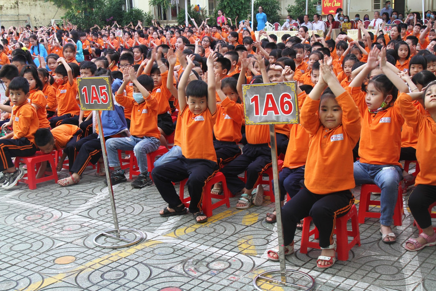 Học sinh hào hứng tham gia Chuyên đề