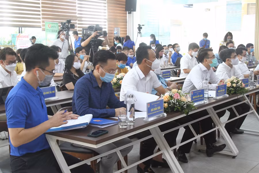 Lãnh đạo Thành đoàn Hải Phòng và đại diện các đơn vị phối hợp tổ chức vòng Chung kết cuộc thi