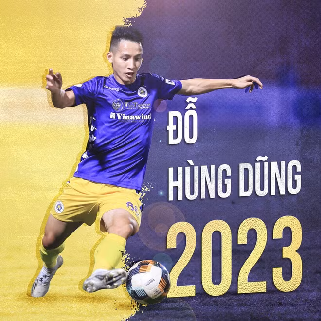 Hà Nội FC “trói chân” tiền vệ tài hoa Đỗ Hùng Dũng tới năm 2023 (Ảnh: Hà Nội FC).