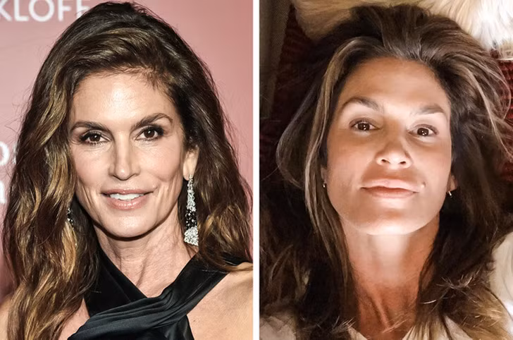 Người mẫu Cindy Crawford.
