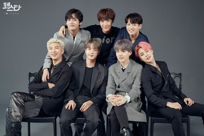 Nhóm nhạc BTS. Nhóm nhạc BTS.