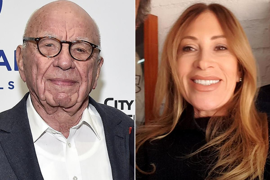 Tỷ phú Rupert Murdoch và bà Ann Lesley Smith. Tỷ phú Rupert Murdoch và bà Ann Lesley Smith.