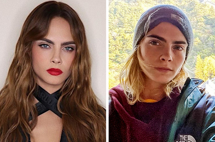 Siêu mẫu kiêm diễn viên Cara Delevingne. Siêu mẫu kiêm diễn viên Cara Delevingne.