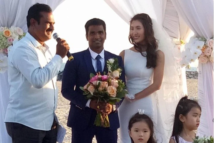 Lễ cưới lãng mạn của Nguyệt Ánh và chồng Ấn Độ quy tụ dàn sao khủng