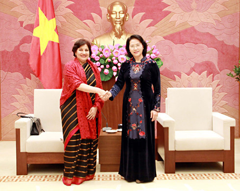 dieu it biet ve ao dai cua chu tich qh nguyen thi kim ngan - 5