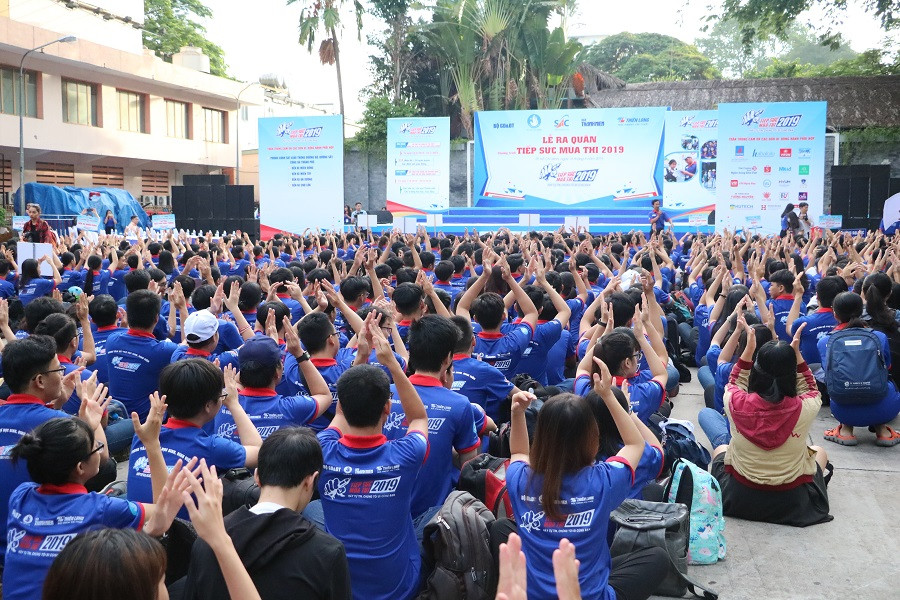 Sinh viên tình nguyện sẵn sàng cho Tiếp sức mùa thi 2019