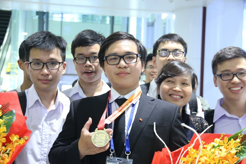 Phạm Đức Anh từng giành HCV Olympic Hóa học năm 2017 tại Thái Lan Phạm Đức Anh từng giành HCV Olympic Hóa học năm 2017 tại Thái Lan