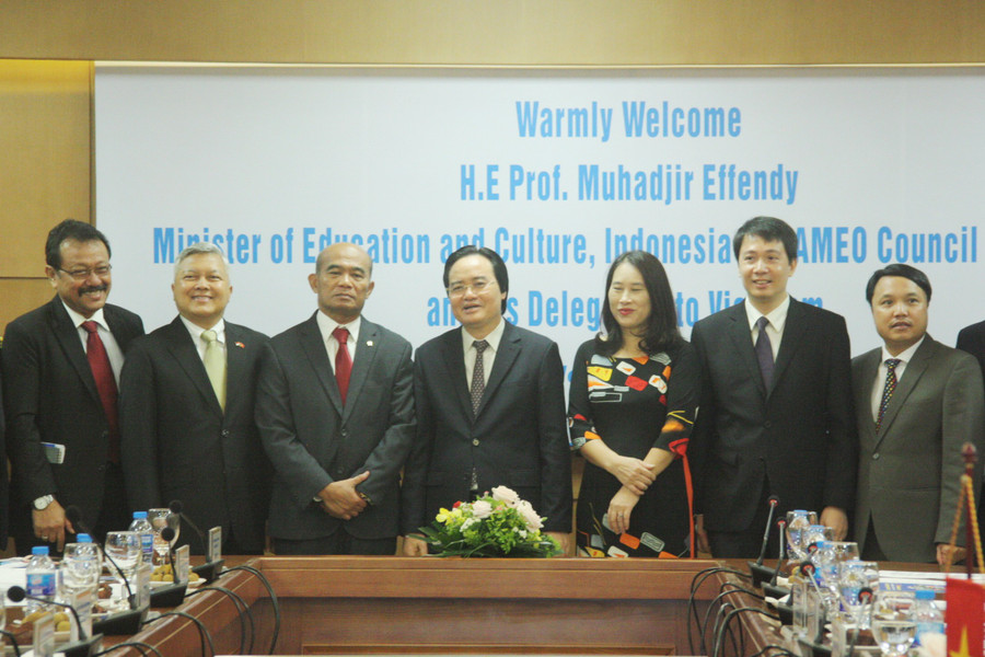 Trong ngày 24/7, ngài Muhadjir Effendy sẽ có chuyến thăm và làm việc tại 2 Trung tâm SEAMEO tại TP Hồ Chí Minh