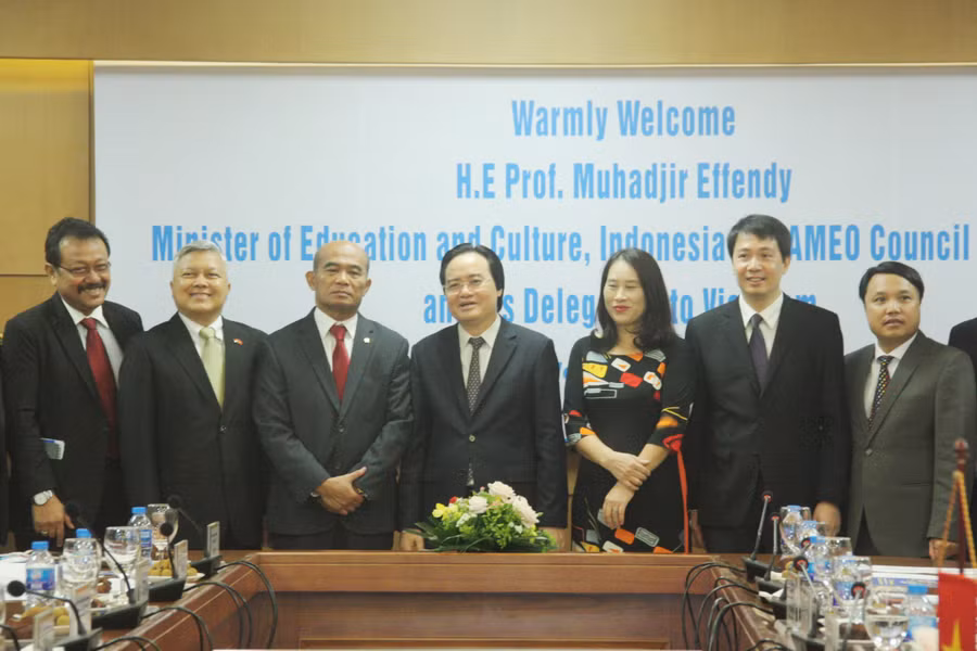 Trong ngày 24/7, ngài Muhadjir Effendy sẽ có chuyến thăm và làm việc tại 2 Trung tâm SEAMEO tại TP Hồ Chí Minh