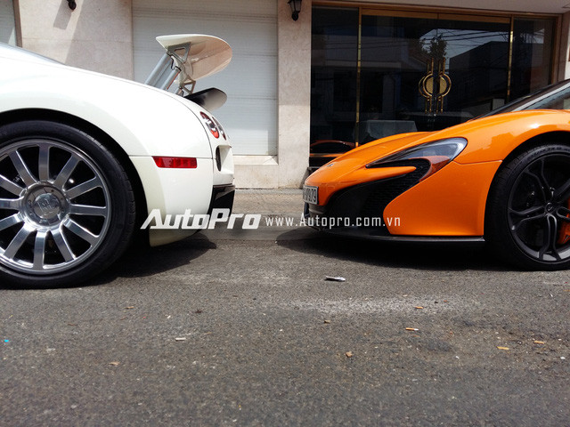Dàn siêu xe của đại gia Minh “Nhựa” nối đuôi nhau trên phố Sài Gòn ảnh 12 Bugatti Veyron và McLaren 650S Spider đều là những siêu xe thuộc diện độc nhất vô nhị tại thị trường Việt Nam.