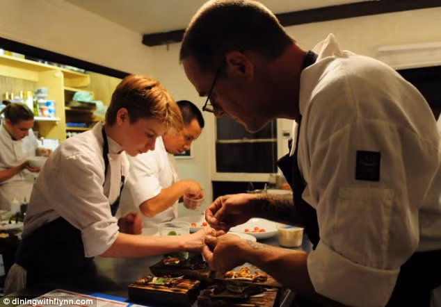 McGarry được giúp đỡ nhiều trong công việc nấu nướng từ khi chuyển đến Hollywood.