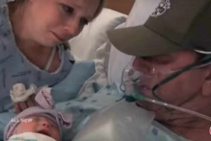 Vợ quyết định đẻ non để chồng được gặp mặt con trước khi “nhắm mắt“