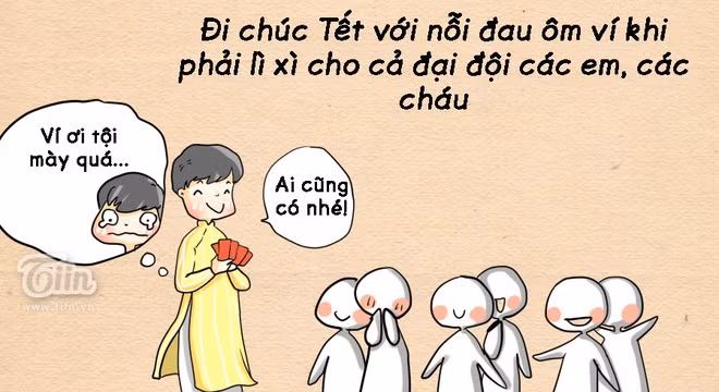 Các kiểu đi chúc Tết của giới trẻ không lẫn vào đâu được