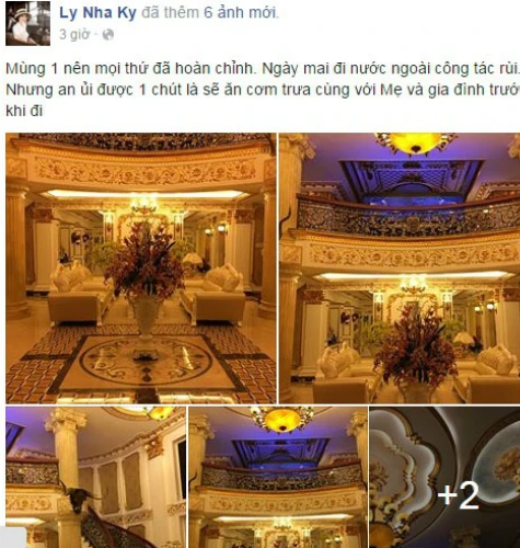 Biệt thự "như cung điện" của Lý Nhã Kỳ