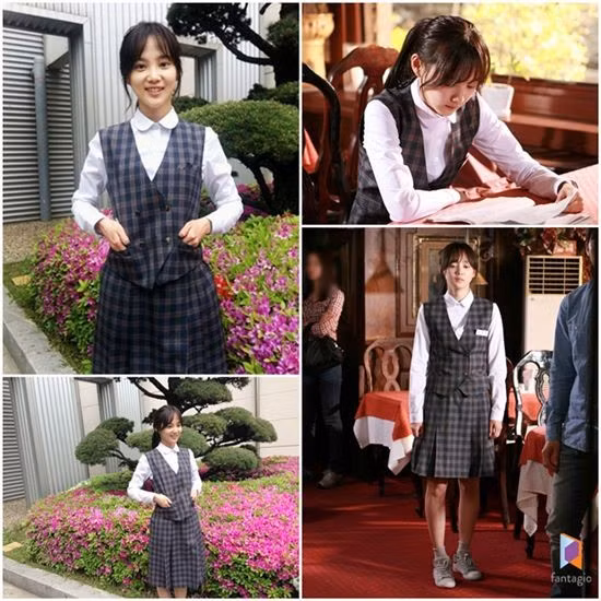 Trước đó, Yoon Seung Ah cũng nhiều lần đóng vai học sinh trung học. 