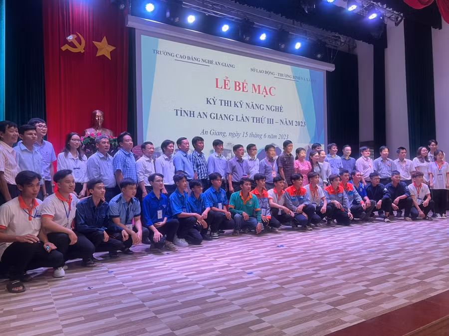 Bế mạc Hội thi kỹ năng nghề tỉnh An Giang lần thứ III - 2023 