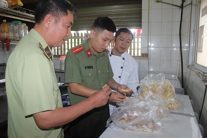 Đoàn kiểm tra liên ngành ATVSTP TP Hà Nội triển khai kiểm tra ATTP (ảnh minh họa)