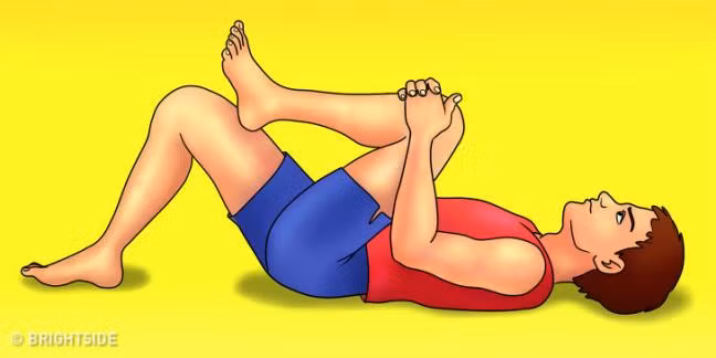 7 bai tap giam dau lung trong 10 phut