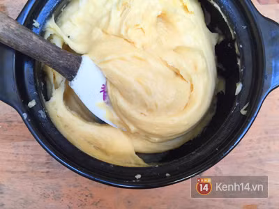 Bí quyết để làm bánh su kem "bất bại" và công thức nhân kem xoài thơm mượt ảnh 16