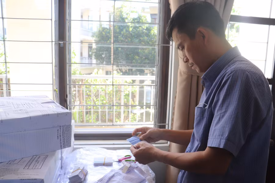 Hoàn tất các khâu cuối cùng trong công tác chuẩn cơ sở vật chất, sẵn sàng cho kỳ thi.