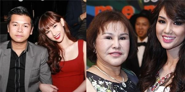 Quan hệ mẹ chồng - nàng dâu “bất thường” trong showbiz Việt