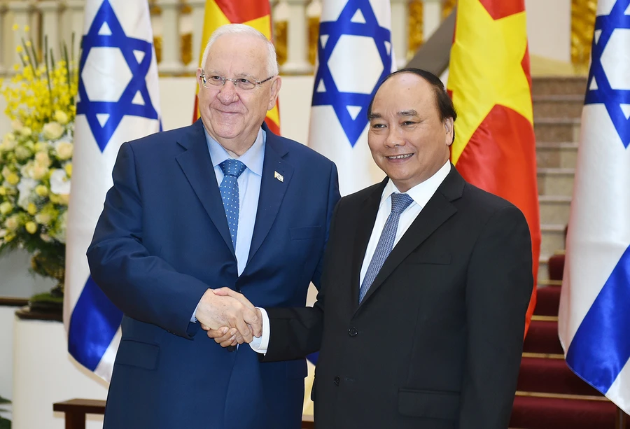 Thủ tướng hội kiến Tổng thống Israel