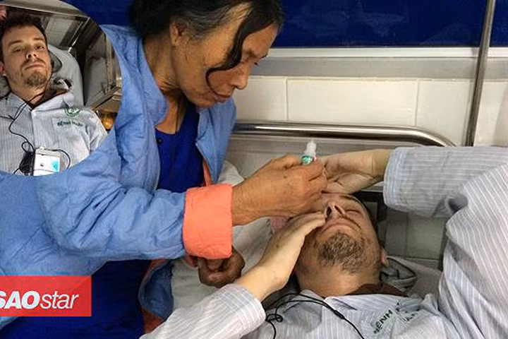 Uống phải rượu giả, chàng rể người nước ngoài bị mù vĩnh viễn