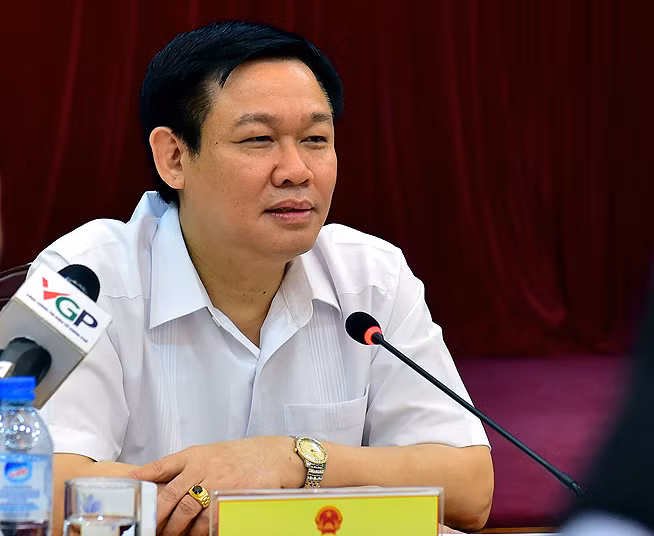 Phó Thủ tướng Vương Đình Huệ chủ trì buổi làm việc với Tổng cục Thống kê. Ảnh: VGP