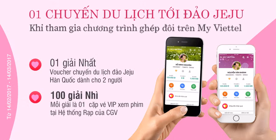 “Ghép đôi” trên My Viettel để đi du lịch đảo JeJu
