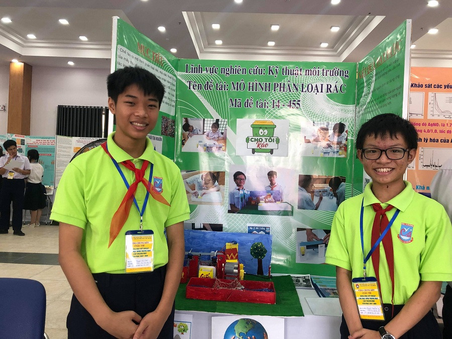 Cuộc thi thu hút rất đông học sinh đến từ các trường THCS tham dự