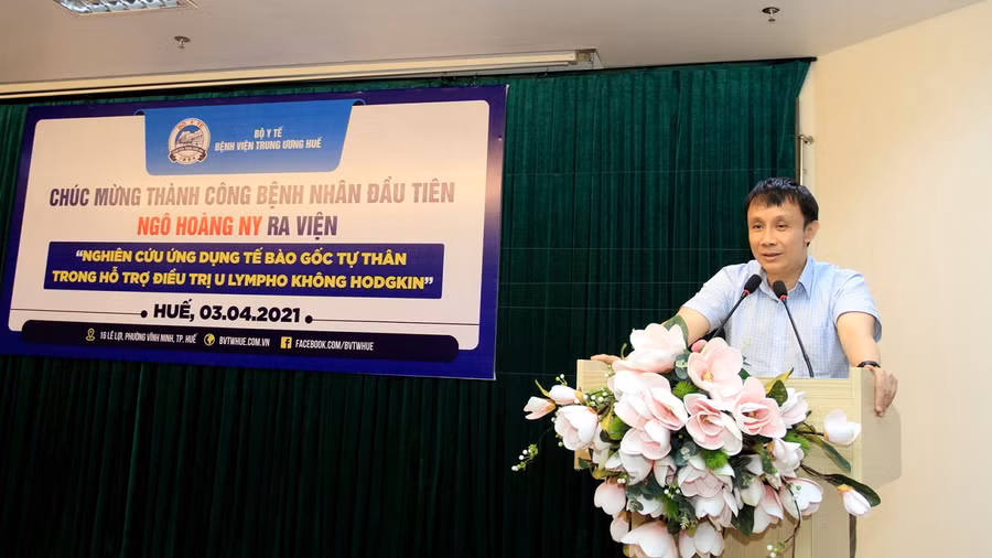 Ghép tế bào gốc tạo máu tự thân điều trị cứu sống bệnh nhân bị ung thư ác tính ảnh 1