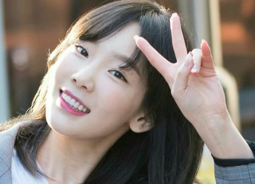 Nụ cười đáng yêu của Taeyeon có thể khiến một ngày của bất kỳ ai trở nên tốt đẹp hơn.