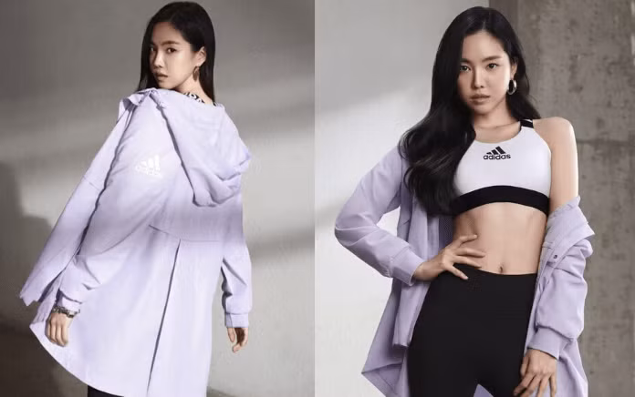 Son Naeun đã gây sốt vì thân hình mảnh mai khi diện một chiếc quần legging khỏe khoắn. Đường nét cơ thể tuyệt đẹp trong phong cách thể thao của cô ấy đã lan truyền trên các diễn đàn Hàn Quốc và trở thành động lực khiến nhiều người tập luyện theo.