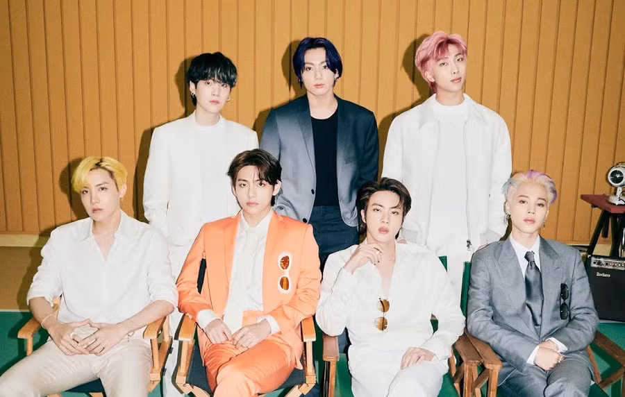 "Butter" của BTS đứng ở vị trí số 1 trên Billboard Hot 100.