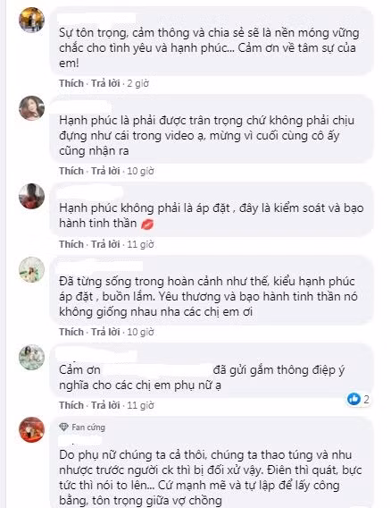 Rất nhiều người đã bày tỏ sự đồng cảm sau những chia sẻ của Thủy Tiên.