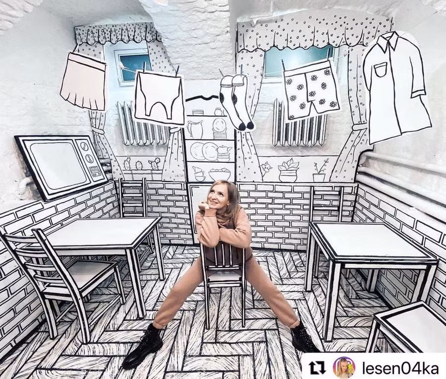 Lạc vào quán cà phê giống... quyển truyện tranh ảnh 3