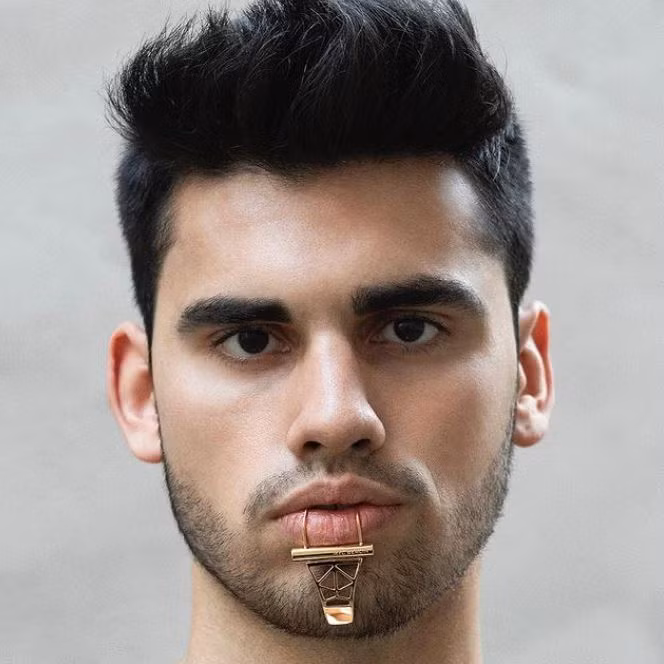 Độc lạ trang sức dành riêng cho "cằm" ảnh 4