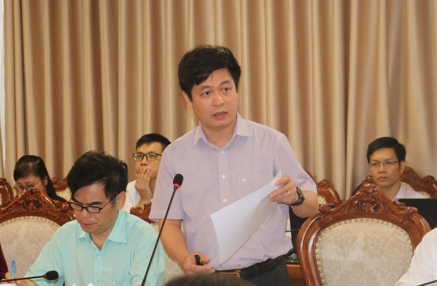 PGS Nguyễn Xuân Thành - Giám đốc RGEP và ETEP phát biểu PGS Nguyễn Xuân Thành - Giám đốc RGEP và ETEP phát biểu