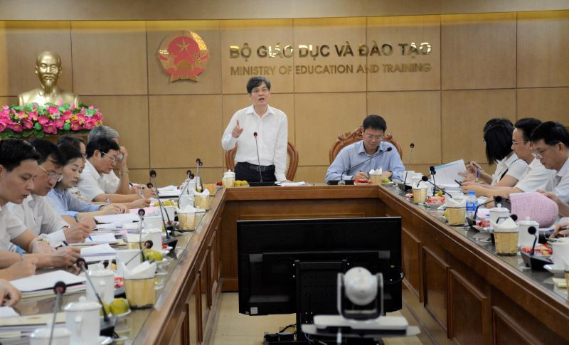 Ông Đỗ Ngọc An, Phó Bí thư Đảng ủy Khối các cơ quan Trung ương phát biểu