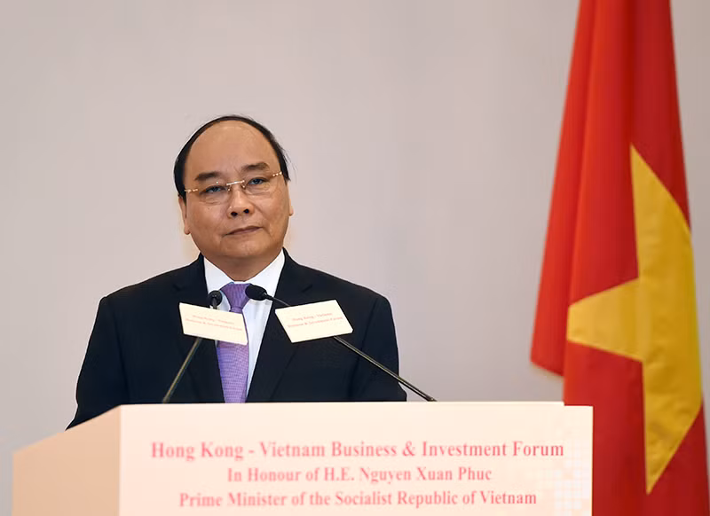 Thủ tướng phát biểu trước 300 nhà đầu tư dự Diễn đàn Kinh doanh và Đầu tư Hong Kong-Việt Nam