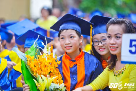 Le be giang ngap tran cam xuc cua hoc sinh Ha thanh - Anh 5