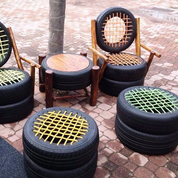 Bạn làm được gì với những chiếc lốp cũ?