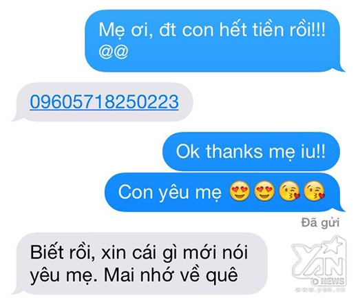 Tin nhắn hài hước từ những phụ huynh “xì teen” nhất quả đất ảnh 7 Tin nhắn hài hước từ những phụ huynh “xì teen” nhất quả đất ảnh 7
