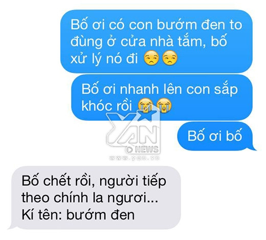 Tin nhắn hài hước từ những phụ huynh “xì teen” nhất quả đất ảnh 3 Tin nhắn hài hước từ những phụ huynh “xì teen” nhất quả đất ảnh 3